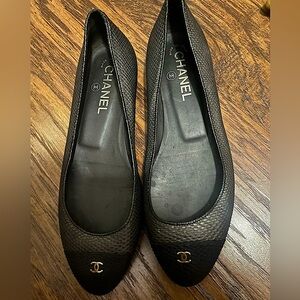 Stingray two toned Chanel Ballet Flats! *RARE* worn twice! Absolutely beautiful!